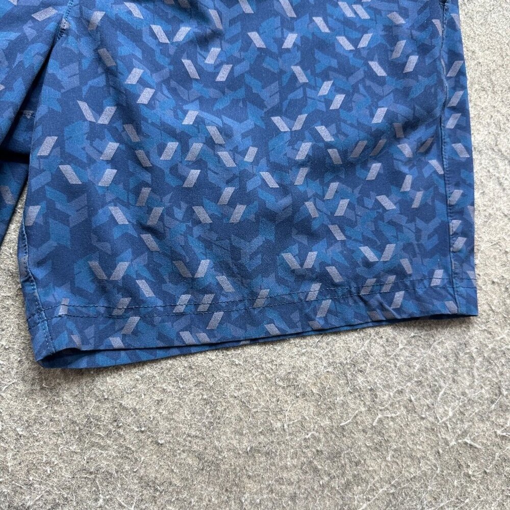 Chubbies Blue Patterned Athletic Shorts With Line… - image 4